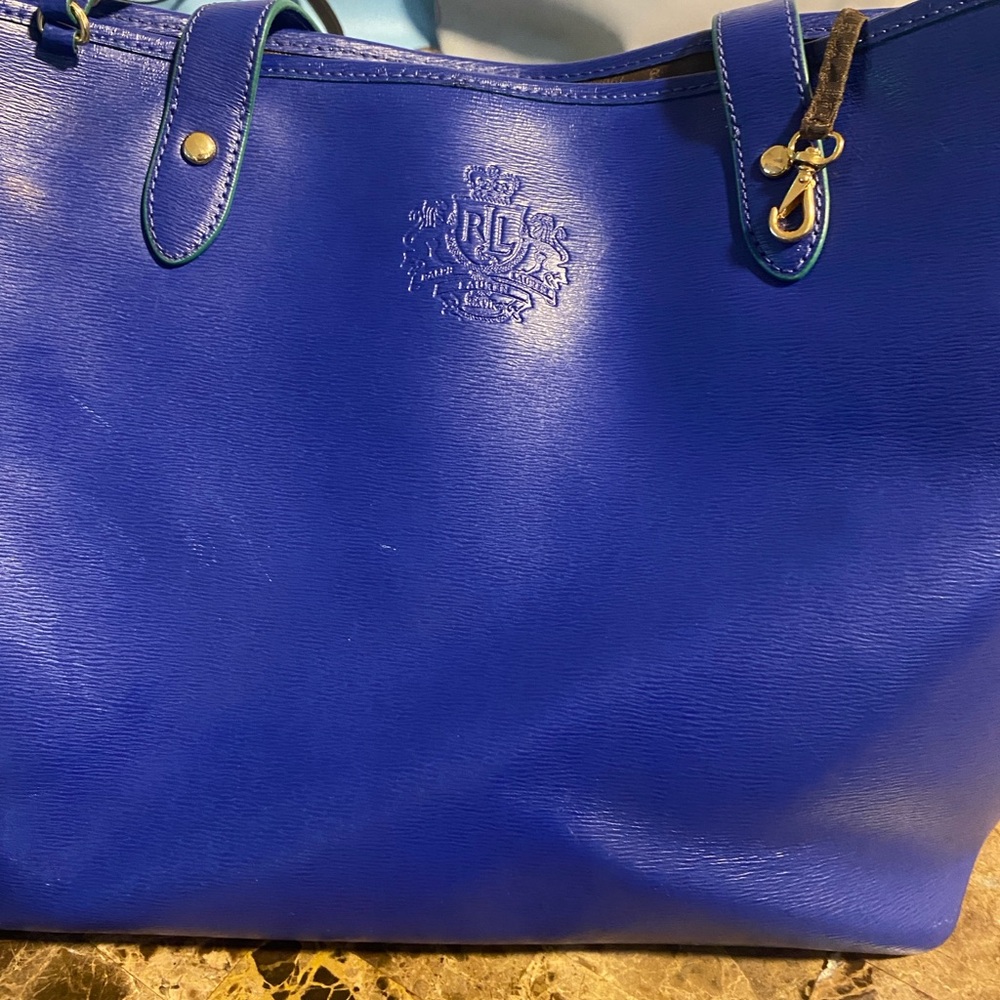 Ralph Lauren Royal Blue Tote